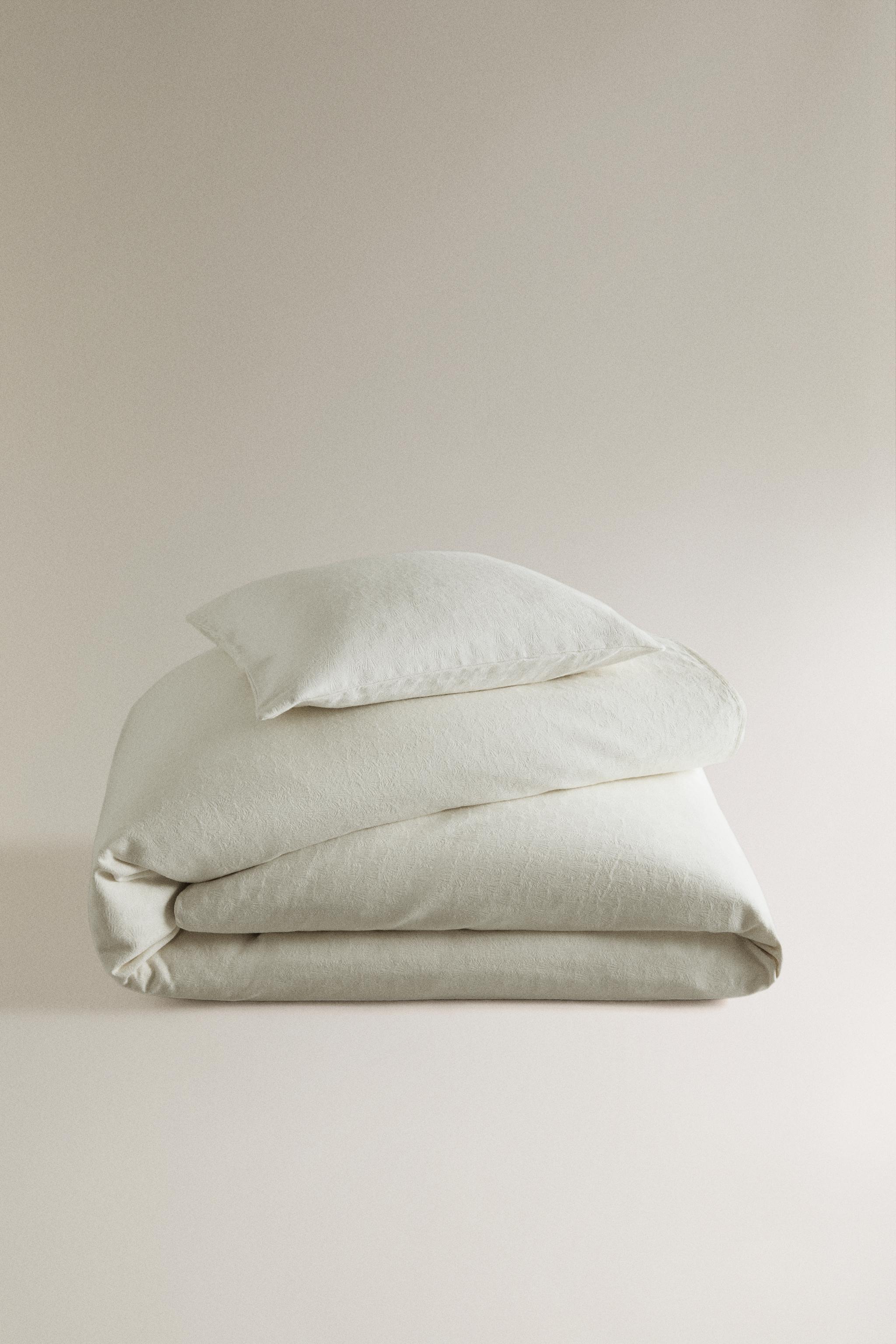 COUVRE-LIT COTON JACQUARD